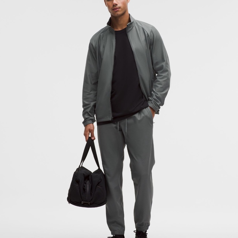 NWT Men’s Lululemon Knit Warm-Up Jacket XL  Onxy Grey $148